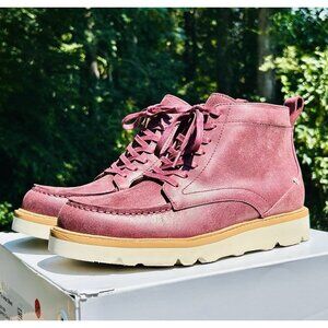Label Go-To Moc Boot | Burgundy/Cloud Cream | Size M11 & W12.5